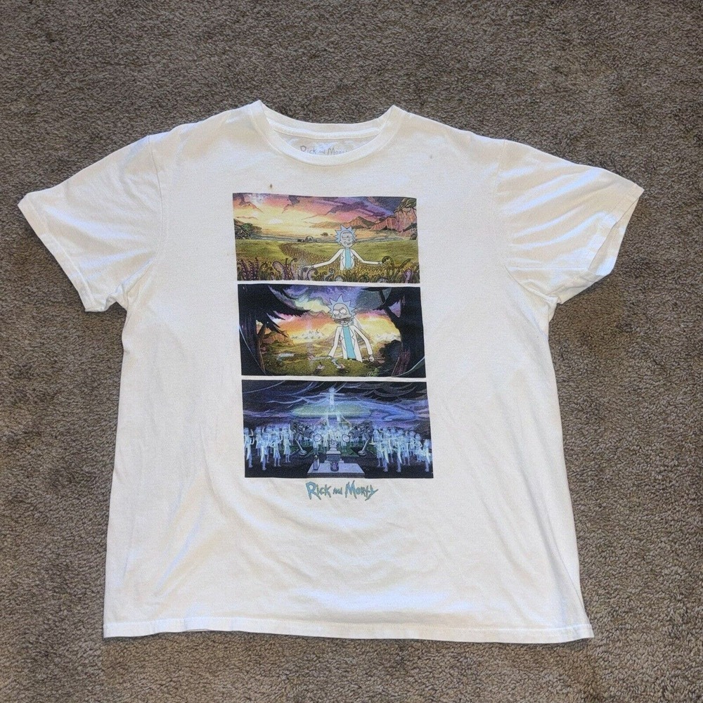 Rick And Morty‎ Adult Swim T Shirt Size Large